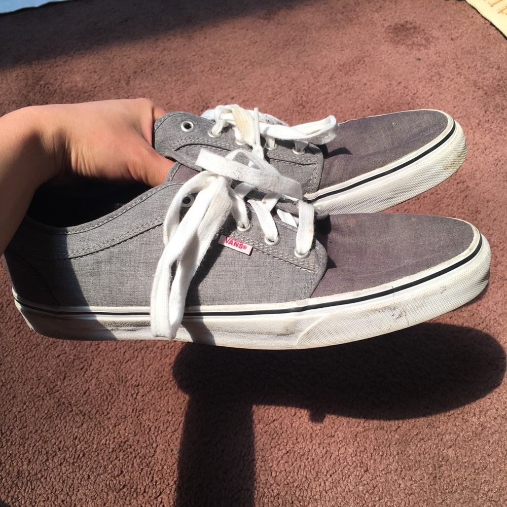 MENS VANS gray, two toned